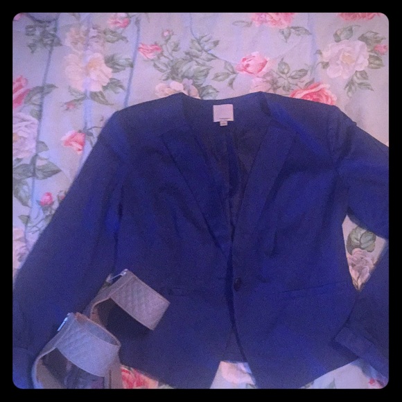 Halogen Jackets & Blazers - Blue Halogen blazer